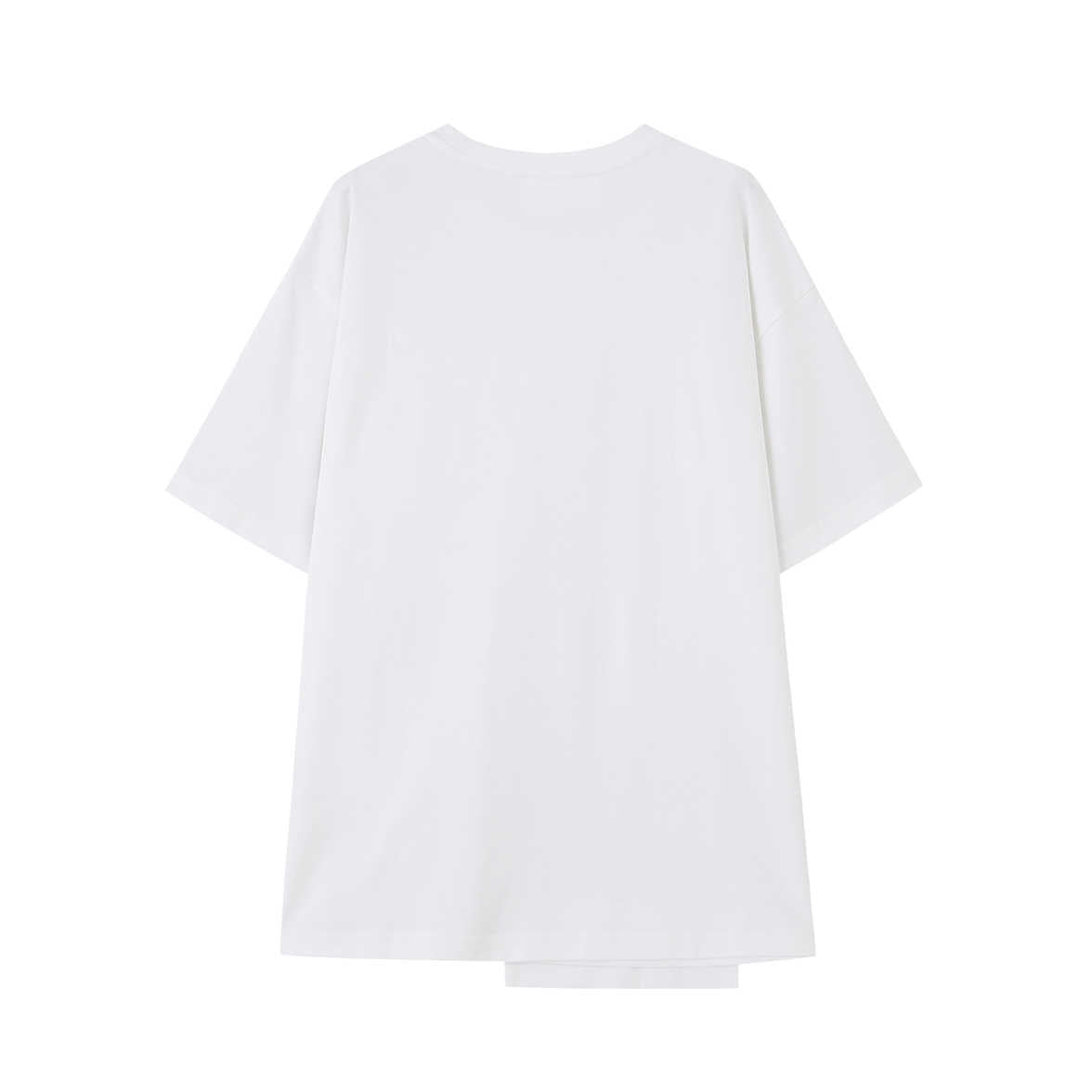 Unisex Virtual Pocket Logo T-shirt (White)