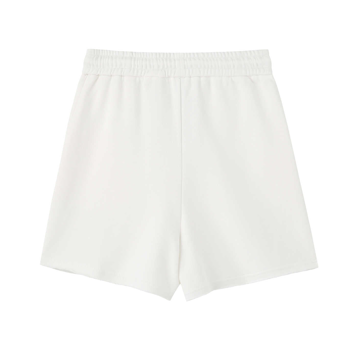 Cotton Track Shorts（White）